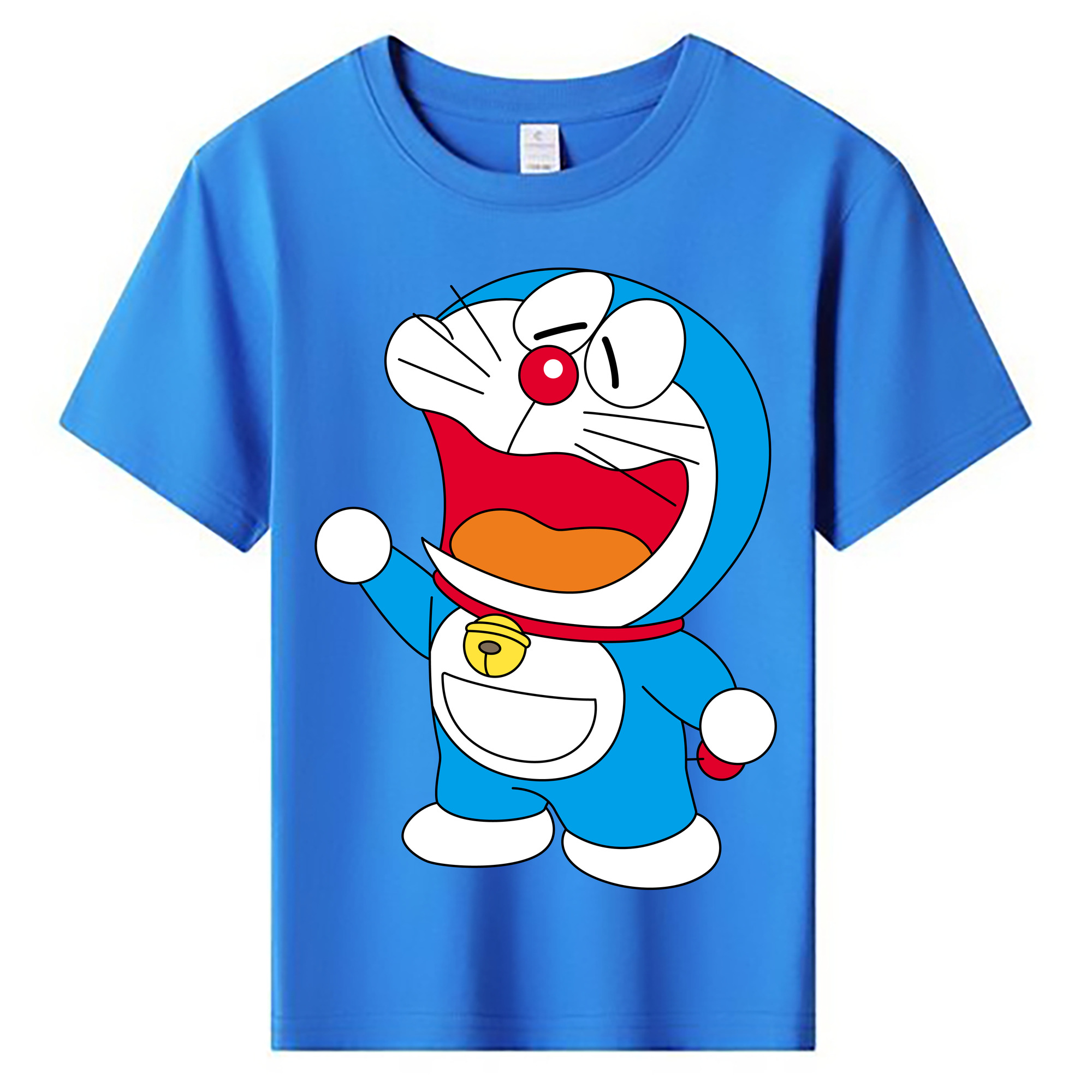 （画像用） ドラえもん Doraemon 綿100％キッズTシャツ（フロントプリント）